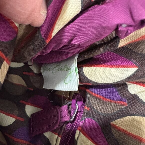 Vera Bradley Magenta Quilted Cotton Hipster Crossbody Shoulder Bag Organizer - Picture 7 of 7